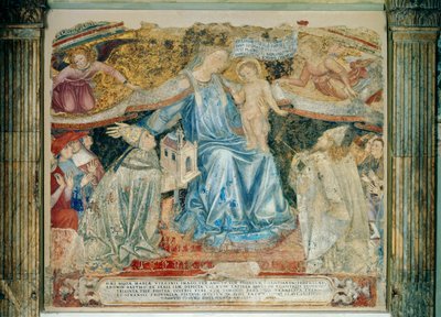 Madonna della Misericordia by Domenico di Bartolo